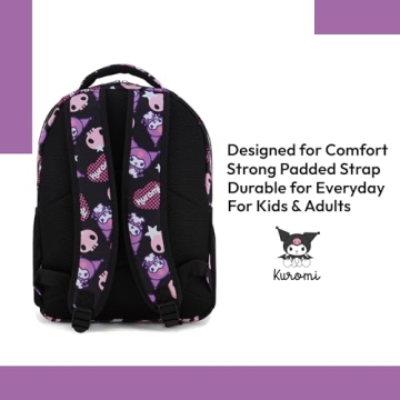 Hello Kitty Allover School Backpack - Bright & Functional