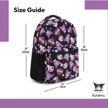 Hello Kitty Allover School Backpack - Bright & Functional
