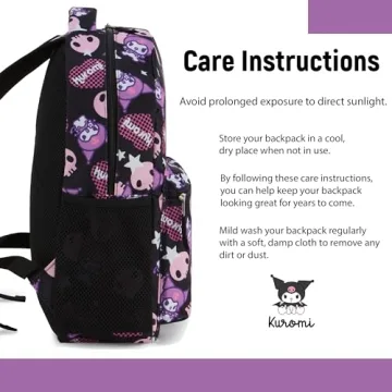 Hello Kitty Allover School Backpack - Bright & Functional