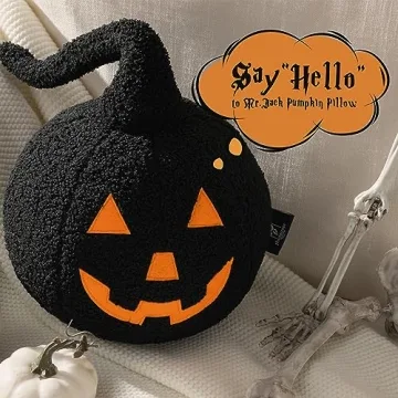 Phantoscope Pumpkin Pillow - Soft Halloween Decoration