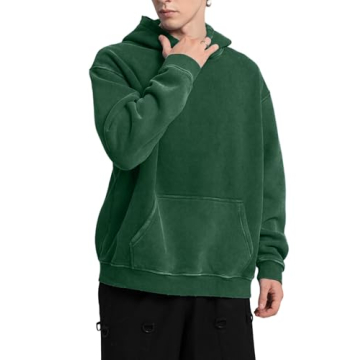 FAIABLE Plush Oversized Hoodie for Men - Cozy Comfort