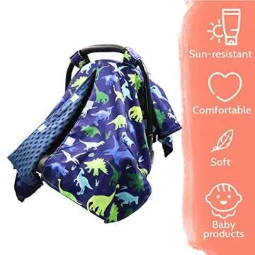 Comfortable TANOFAR Baby Car Seat Cover - Protect & Play