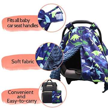 Comfortable TANOFAR Baby Car Seat Cover - Protect & Play