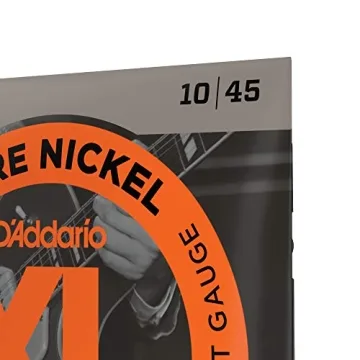 D'Addario XL Pure Nickel Electric Guitar Strings Vintage Sound