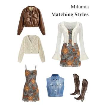 Milumia Women's Vintage 90s Mini Dress Lettuce Trim Mesh Short Dress