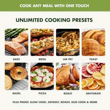 GreenPan Bistro Stainless Steel 9-in-1 Air Fry Oven, Nonstick Baking Pan, Stainless Steel Rack, and Basket, Fast Heating, Multifunction Presets, Cool-Touch Handle, PFAS-Free, Easy Cleanup Crumb Tray