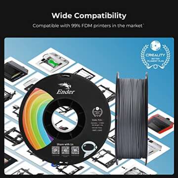 Creality Ender PLA+ Filament 1.75mm 1kg Spool