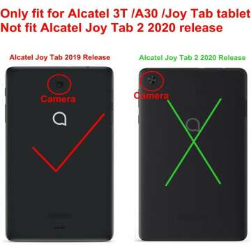 Kid-Proof Alcatel Joy Tab & A30 Case - Rose