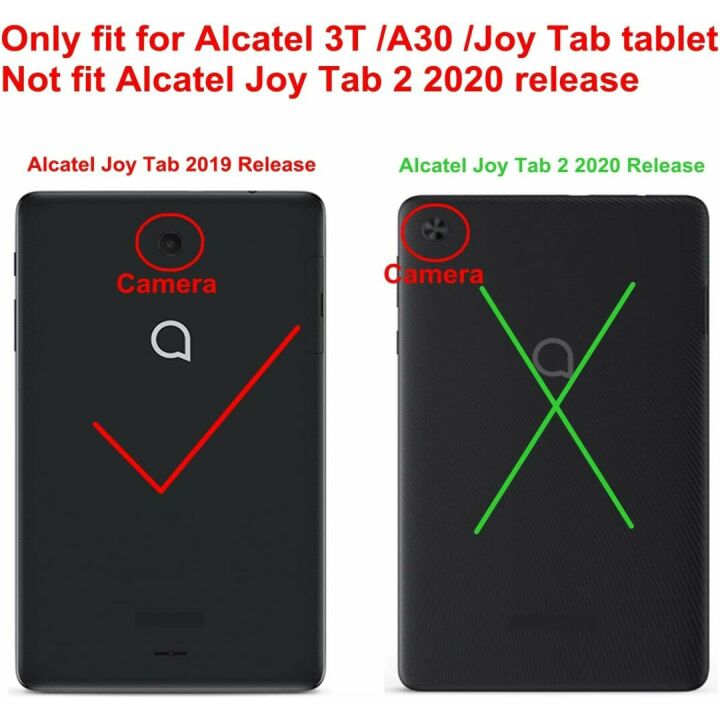 Kid-Proof Alcatel Joy Tab & A30 Case - Rose