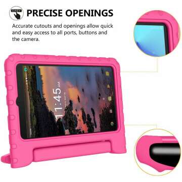 Kid-Proof Alcatel Joy Tab & A30 Case - Rose