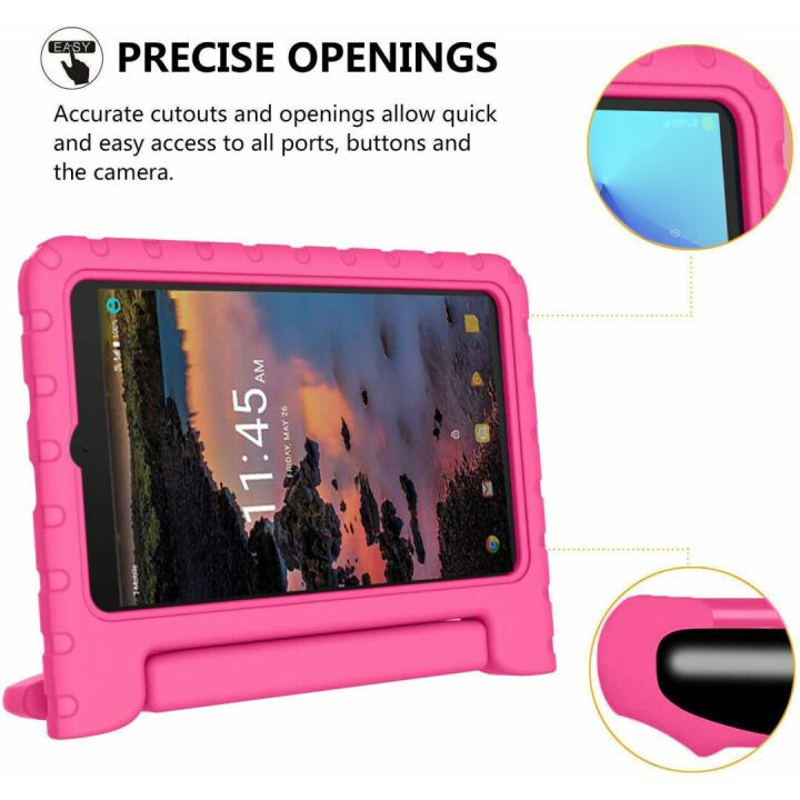 Kid-Proof Alcatel Joy Tab & A30 Case - Rose