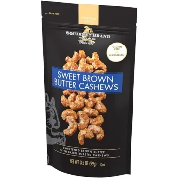 Sweet Brown Butter Cashews - Gluten Free Goodness