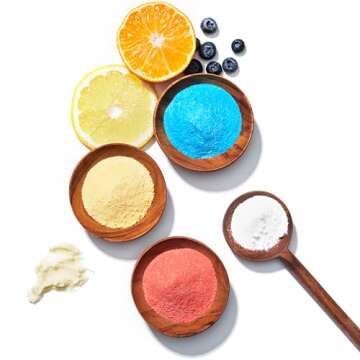 Spa-Da Kids Bath Bombs 8 Pack, Clean Gentle Safe Ingredients Free from Parabens & Harmful Chemicals, No Staining Skin or Tub, Make Bath Time Fun for Kids, Woman Owned Business Made for Moms