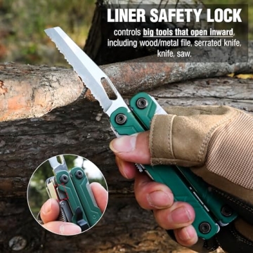 WORKPRO 18-in-1 Multi Tool for Outdoor Use