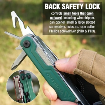 WORKPRO 18-in-1 Multi Tool for Outdoor Use