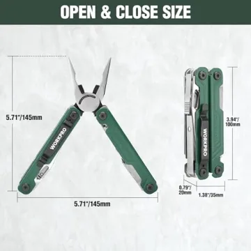 WORKPRO 18-in-1 Multi Tool for Outdoor Use