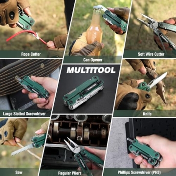 WORKPRO 18-in-1 Multi Tool for Outdoor Use