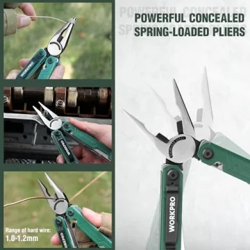 WORKPRO 18-in-1 Multi Tool for Outdoor Use