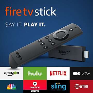 Fire TV Stick with Alexa Voice Remote, streaming media player - Previous Generation