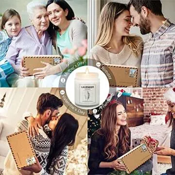 Scented Candles Gift Set for Aromatherapy Bliss