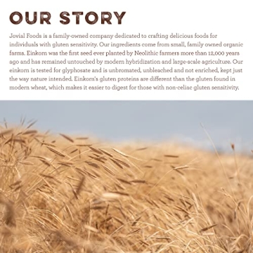 Jovial Organic Einkorn Flour, Digestive Friendly And Nutritious