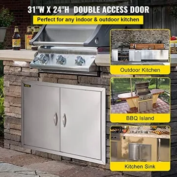 High-Quality VEVOR BBQ Access Door for Outdoor Kitchens