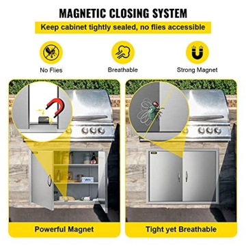 High-Quality VEVOR BBQ Access Door for Outdoor Kitchens