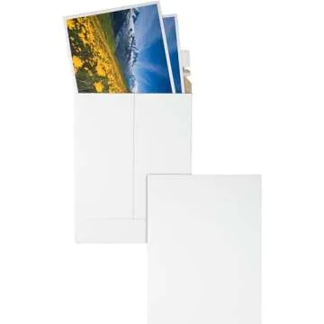 Quality Park 6x8 Photo Document Mailers - Rigid, Self-Sealing