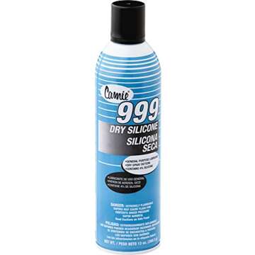 Camie Dry Silicone Spray - Quick Lubrication & Release Agent