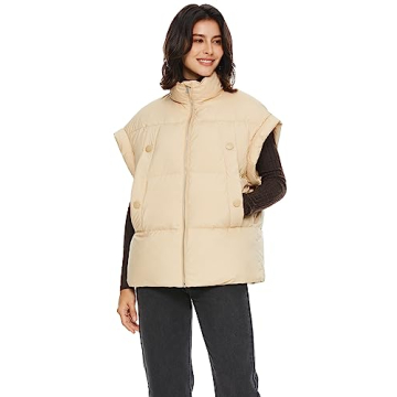 Orolay Women's Oversized Puffer Vest for Winter Fashion