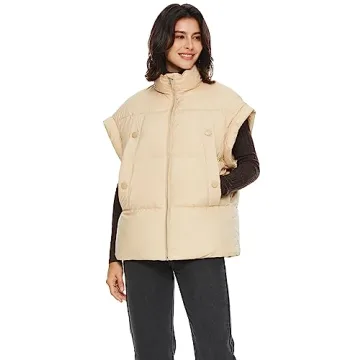 Orolay Women's Oversized Puffer Vest for Winter Fashion