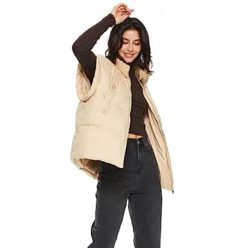 Orolay Women's Oversized Puffer Vest for Winter Fashion