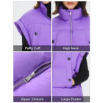Orolay Women's Oversized Puffer Vest for Winter Fashion