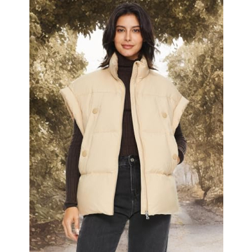 Orolay Women's Oversized Puffer Vest for Winter Fashion