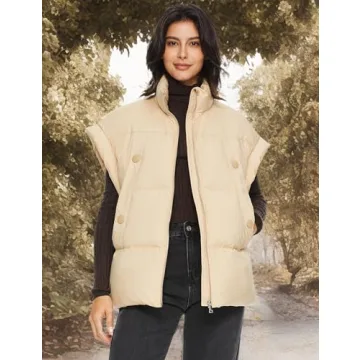 Orolay Women's Oversized Puffer Vest for Winter Fashion