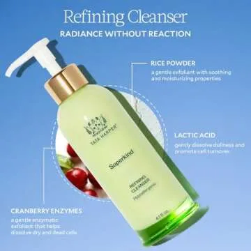 Tata Harper Superkind Refining Cleanser for Sensitized & Reactive Skin, 100% Natural, Made Fresh in ...