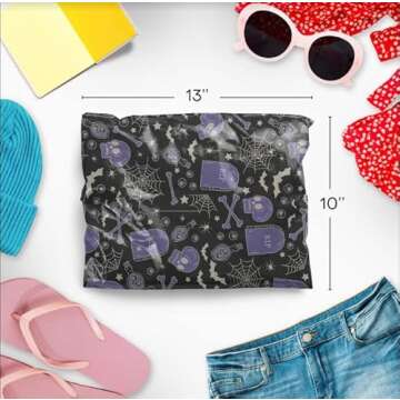 Package Mint Poly Mailers 10 x 13 100 Pack | Waterproof & Tear Resistant Mailing Envelopes for Small...