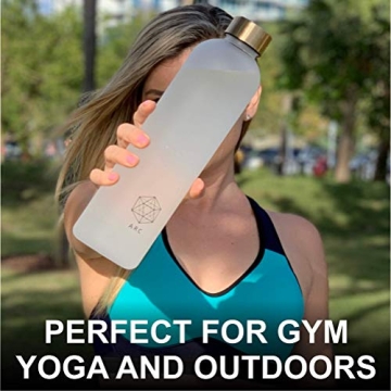 ARCANA Motivational Water Bottle - Stylish and BPA Free