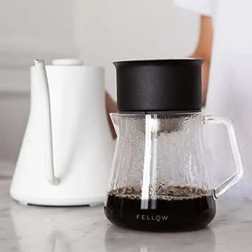 Fellow Mighty Small Glass Carafe for Coffee and Tea Brewing