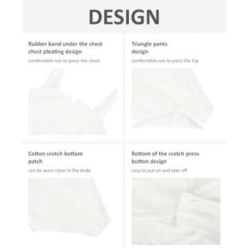 FeelinGirl Women's Square Neck Bodysuit for Tummy Control