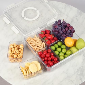 Extra Large Storage Containers for Fruits and Snacks