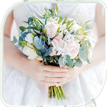 Giegxin 270 Pcs Mixed Eucalyptus Wedding Decor Stems