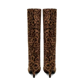 CAGLGLZ Women’s Stylish Knee High Suede Boots