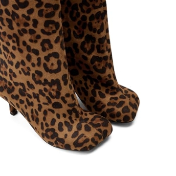 CAGLGLZ Women’s Stylish Knee High Suede Boots