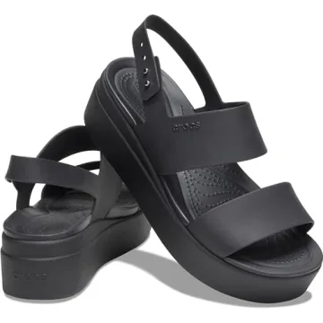 Crocs Women's Brooklyn Wedge Sandals – Stylish Comfort