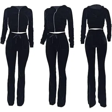 Stylish Womens Velour Jogger Tracksuit for Comfort