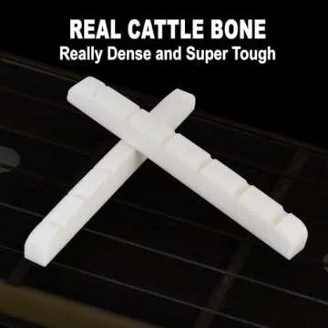 Quality 42mm Electric Guitar Bone Nuts for Strat Tele Guitars