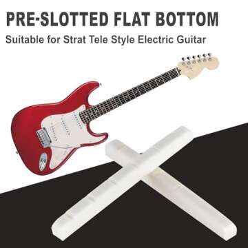 Quality 42mm Electric Guitar Bone Nuts for Strat Tele Guitars