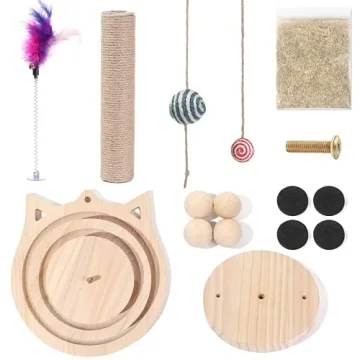 Marchul Cat Scratching Post: Fun Interactive Toy for Kittens