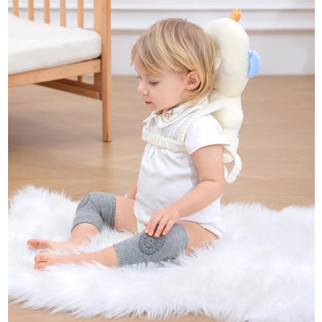Feidoog Baby Head Protector Cushion with Knee Pads